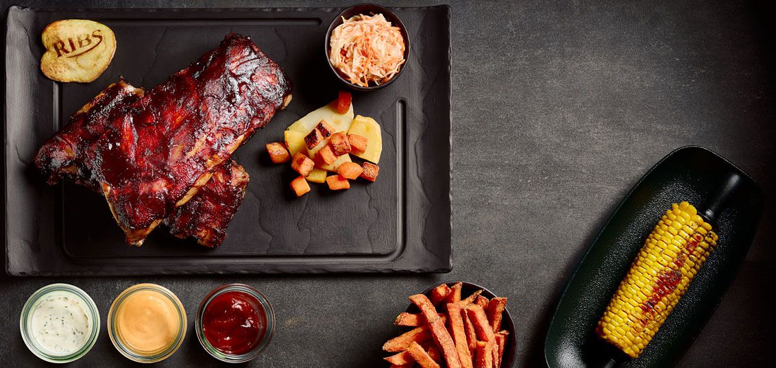 Beste Steaks, saftigen Burgers, zarte Filets und legendäre Ribs