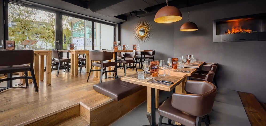 RIBS Steakhouse Thun mit gemütlichem Ambiente