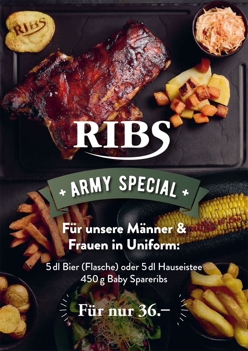 RIBS Army Special für unsere Männer und Frauen in Uniform
