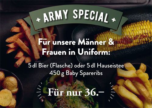 RIBS Army Special für unsere Männer und Frauen in Uniform